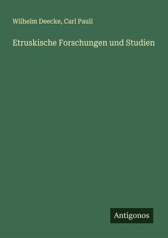 Cover Etruskische Forschungen und Studien