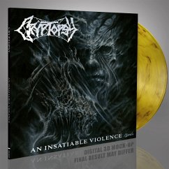 Cover An Insatiable Violence (Trans Yellow/Black Marbled