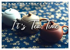 Cover It's Tea Time (Tischkalender 2026 DIN A5 quer), CALVENDO Monatskalender