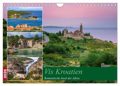 Vis Kroatien - Romantische Insel der Adria (Wandkalender 2026 DIN A4 quer), CALVENDO Monatskalender