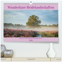 Wunderbare Heidelandschaften (hochwertiger Premium Wandkalender 2026 DIN A2 quer), Kunstdruck in Hochglanz
