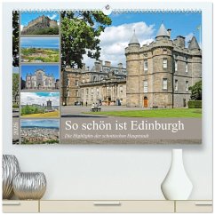 So schön ist Edinburgh (hochwertiger Premium Wandkalender 2026 DIN A2 quer), Kunstdruck in Hochglanz