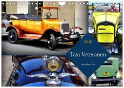 Cover Taxi Veteranen - Kubas älteste Taxis (Wandkalender 2026 DIN A4 quer), CALVENDO Monatskalender