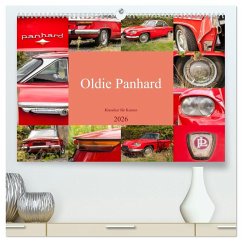 Cover Oldie Panhard - Klassiker für Kenner (hochwertiger Premium Wandkalender 2026 DIN A2 quer), Kunstdruck in Hochglanz