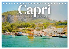 Capri - Im Golf von Neapel. (Tischkalender 2026 DIN A5 quer), CALVENDO Monatskalender Cover Capri - Im Golf von Neapel. (Tischkalender 2026 DIN A5 quer), CALVENDO Monatskalender