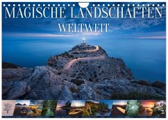 Magische Landschaften Weltweit (Wandkalender 2026 DIN A4 quer), CALVENDO Monatskalender Cover Magische Landschaften Weltweit (Wandkalender 2026 DIN A4 quer), CALVENDO Monatskalender