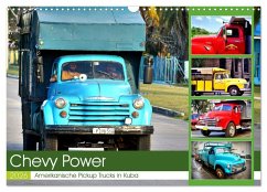 Cover CHEVY POWER - Amerikanische Pickup Trucks in Kuba (Wandkalender 2026 DIN A3 quer), CALVENDO Monatskalender