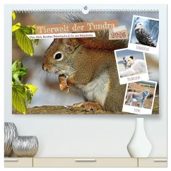 Cover Tierwelt der Tundra (hochwertiger Premium Wandkalender 2026 DIN A2 quer), Kunstdruck in Hochglanz