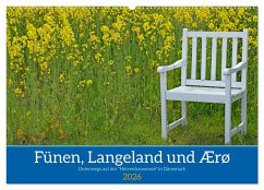 Fünen, Langeland und Ærø - Unterwegs auf der "Herrenhausroute" in Dänemark (Wandkalender 2026 DIN A2 quer), CALVENDO Monatskalender Fünen, Langeland und Ærø - Unterwegs auf der "Herrenhausroute" in Dänemark (Wandkalender 2026 DIN A2 quer), CALVENDO Monatskalender