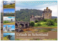 Urlaub in Schottland (Tischkalender 2026 DIN A5 quer), CALVENDO Monatskalender Urlaub in Schottland (Tischkalender 2026 DIN A5 quer), CALVENDO Monatskalender