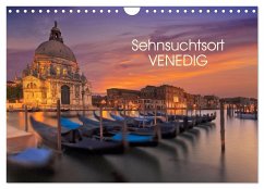 Cover Sehnsuchtsort Venedig (Wandkalender 2026 DIN A4 quer), CALVENDO Monatskalender