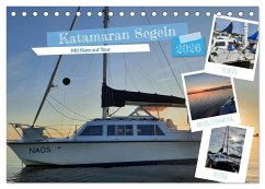 Katamaran Segeln - Mit Naos auf Tour (Tischkalender 2026 DIN A5 quer), CALVENDO Monatskalender