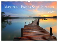 Masuren - Polens Seen-Paradies (Wandkalender 2026 DIN A2 quer), CALVENDO Monatskalender Masuren - Polens Seen-Paradies (Wandkalender 2026 DIN A2 quer), CALVENDO Monatskalender
