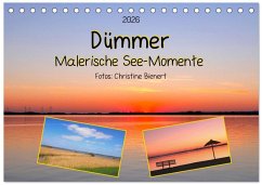 Cover Dümmer, Malerische See-Momente (Tischkalender 2026 DIN A5 quer), CALVENDO Monatskalender