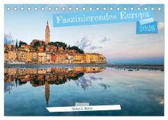 Cover Faszinierendes Europa (Tischkalender 2026 DIN A5 quer), CALVENDO Monatskalender