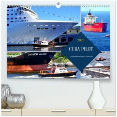 Cover CUBA PILOT - Lotsenboote im Einsatz in Havanna (hochwertiger Premium Wandkalender 2026 DIN A2 quer), Kunstdruck in Hochglanz