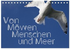 Cover Von Möwen, Menschen und Meer (Tischkalender 2026 DIN A5 quer), CALVENDO Monatskalender