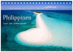 Philippinen - Land der Naturwunder (Tischkalender 2026 DIN A5 quer), CALVENDO Monatskalender