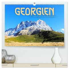 Georgien - Einmalige Landschaften (hochwertiger Premium Wandkalender 2026 DIN A2 quer), Kunstdruck in Hochglanz