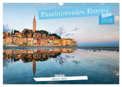 Cover Faszinierendes Europa (Wandkalender 2026 DIN A3 quer), CALVENDO Monatskalender
