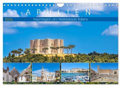 Apulien - Traumregion am Stiefelabsatz Italiens (Wandkalender 2026 DIN A4 quer), CALVENDO Monatskalender Apulien - Traumregion am Stiefelabsatz Italiens (Wandkalender 2026 DIN A4 quer), CALVENDO Monatskalender