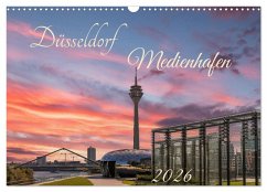 Düsseldorf Medienhafen (Wandkalender 2026 DIN A3 quer), CALVENDO Monatskalender Düsseldorf Medienhafen (Wandkalender 2026 DIN A3 quer), CALVENDO Monatskalender
