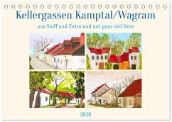 Cover Wagramer Kellergassen (Tischkalender 2026 DIN A5 quer), CALVENDO Monatskalender