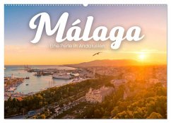 Málaga - Eine Perle in Andalusien. (Wandkalender 2026 DIN A2 quer), CALVENDO Monatskalender