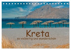 Kreta so vielseitig und wunderschön (Tischkalender 2026 DIN A5 quer), CALVENDO Monatskalender