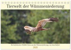 Tierwelt der Wümmeniederung (Tischkalender 2026 DIN A5 quer), CALVENDO Monatskalender