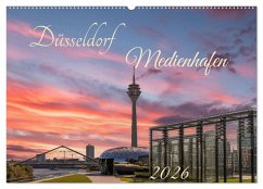 Cover Düsseldorf Medienhafen (Wandkalender 2026 DIN A2 quer), CALVENDO Monatskalender