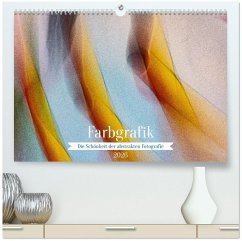 Farbgrafik - Die Schönheit der abstrakten Fotografie (hochwertiger Premium Wandkalender 2026 DIN A2 quer), Kunstdruck in Hochglanz
