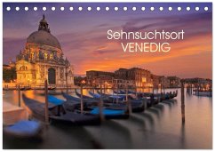 Cover Sehnsuchtsort Venedig (Tischkalender 2026 DIN A5 quer), CALVENDO Monatskalender