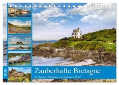 Cover Zauberhafte Bretagne (Tischkalender 2026 DIN A5 quer), CALVENDO Monatskalender