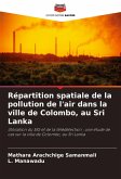 Répartition spatiale de la pollution de l'air dans la ville de Colombo, au Sri Lanka