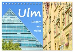 Cover Ulm Gestern und Heute (Tischkalender 2026 DIN A5 quer), CALVENDO Monatskalender