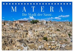 Matera - Die Stadt der Sassi (Tischkalender 2026 DIN A5 quer), CALVENDO Monatskalender Matera - Die Stadt der Sassi (Tischkalender 2026 DIN A5 quer), CALVENDO Monatskalender