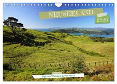 Neuseeland - Regionen Waikato und Bay of Plenty (Wandkalender 2026 DIN A4 quer), CALVENDO Monatskalender Neuseeland - Regionen Waikato und Bay of Plenty (Wandkalender 2026 DIN A4 quer), CALVENDO Monatskalender