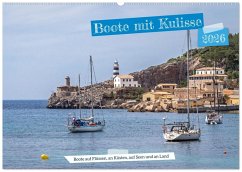 Boote mit Kulisse (Wandkalender 2026 DIN A2 quer), CALVENDO Monatskalender Boote mit Kulisse (Wandkalender 2026 DIN A2 quer), CALVENDO Monatskalender