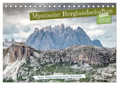 Mystische Berglandschaften (Tischkalender 2026 DIN A5 quer), CALVENDO Monatskalender Mystische Berglandschaften (Tischkalender 2026 DIN A5 quer), CALVENDO Monatskalender