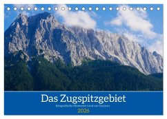 Das Zugspitzegebiet (Tischkalender 2026 DIN A5 quer), CALVENDO Monatskalender Das Zugspitzegebiet (Tischkalender 2026 DIN A5 quer), CALVENDO Monatskalender