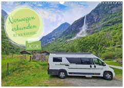 Norwegen erkunden mit dem Wohnmobil (Wandkalender 2026 DIN A3 quer), CALVENDO Monatskalender