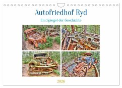Autofriedhof Ryd (Wandkalender 2026 DIN A4 quer), CALVENDO Monatskalender Autofriedhof Ryd (Wandkalender 2026 DIN A4 quer), CALVENDO Monatskalender