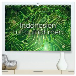 Indonesien Luftaufnahmen (hochwertiger Premium Wandkalender 2026 DIN A2 quer), Kunstdruck in Hochglanz