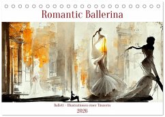 Romatic Ballerina (Tischkalender 2026 DIN A5 quer), CALVENDO Monatskalender
