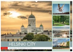 HELSINKI CITY (Wandkalender 2026 DIN A2 quer), CALVENDO Monatskalender HELSINKI CITY (Wandkalender 2026 DIN A2 quer), CALVENDO Monatskalender