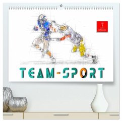 Team-Sport (hochwertiger Premium Wandkalender 2026 DIN A2 quer), Kunstdruck in Hochglanz Team-Sport (hochwertiger Premium Wandkalender 2026 DIN A2 quer), Kunstdruck in Hochglanz