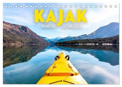 Kajak - Ruhige Gewässer (Tischkalender 2026 DIN A5 quer), CALVENDO Monatskalender Kajak - Ruhige Gewässer (Tischkalender 2026 DIN A5 quer), CALVENDO Monatskalender