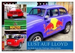 Cover Lust auf LLOYD - Ein Kult-Auto der Fünfziger Jahre in Kuba (Tischkalender 2026 DIN A5 quer), CALVENDO Monatskalender