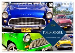 Cover FORD CONSUL - Ein britischer Klassiker in Kuba (Tischkalender 2026 DIN A5 quer), CALVENDO Monatskalender